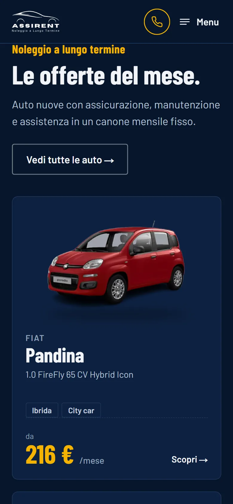 Le offerte del mese sul telefono